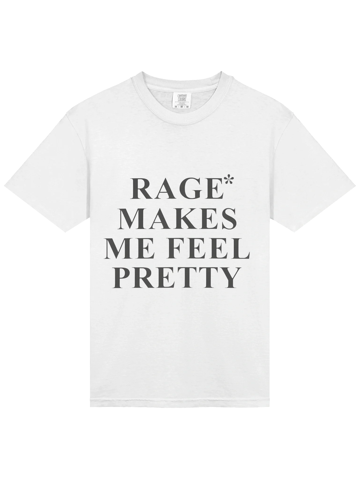 Zara Larsson Rage Makes Me Feel Pretty T-shirt product image (2)