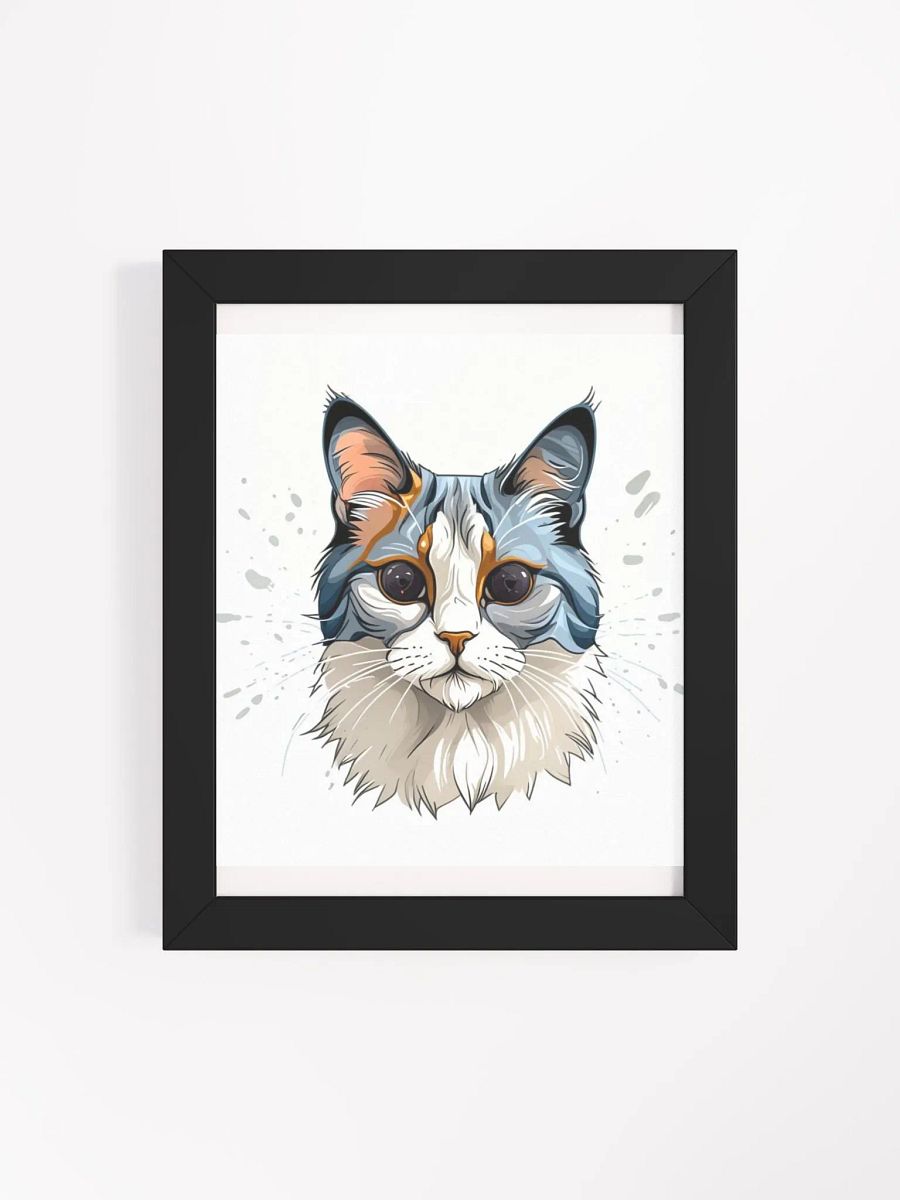 Whimsical Cat Dreams Framed Poster product image (4)