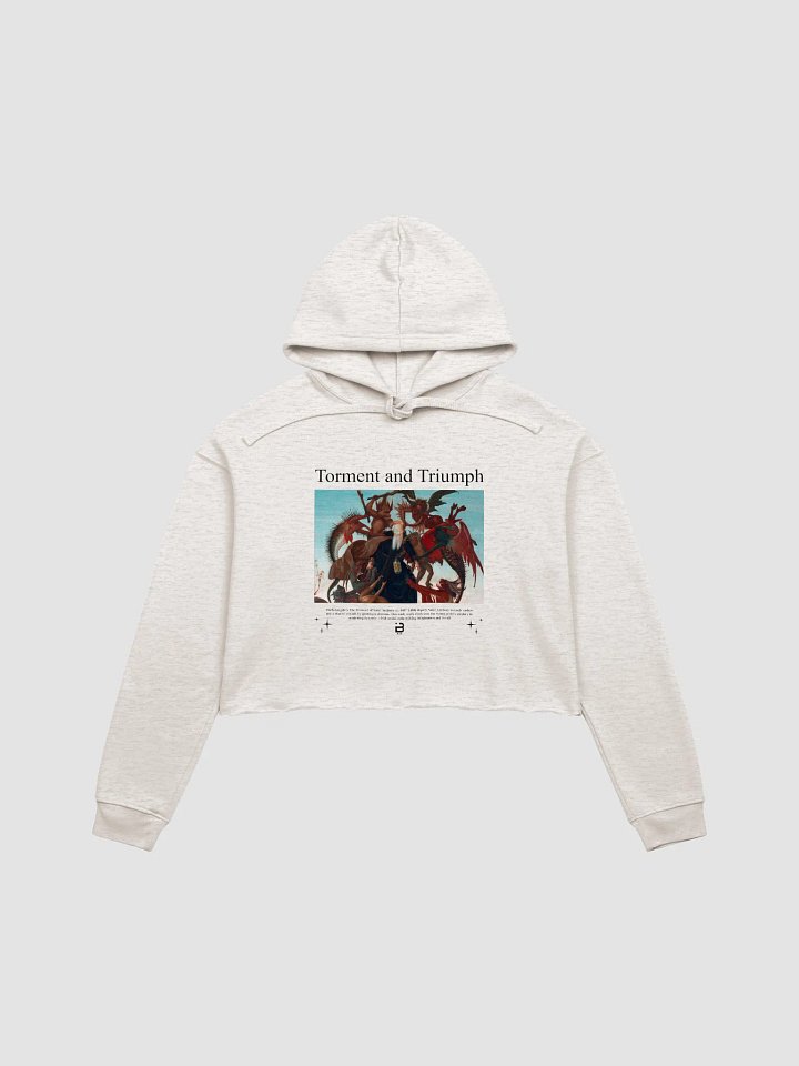 Torment and Triumph - BUIII Remix Fleece Crop Hoodie product image (3)