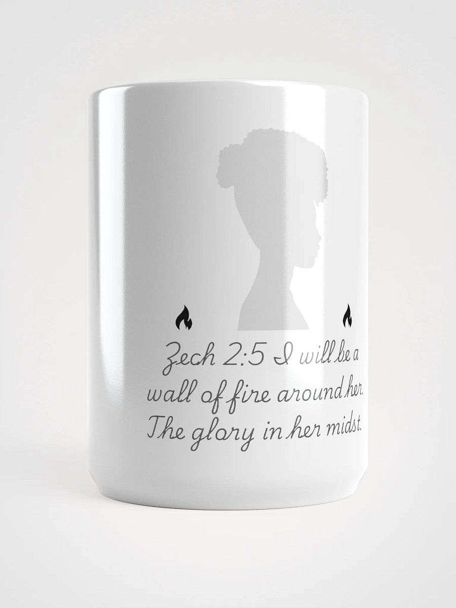 Zech 2:5 White Mug product image (1)