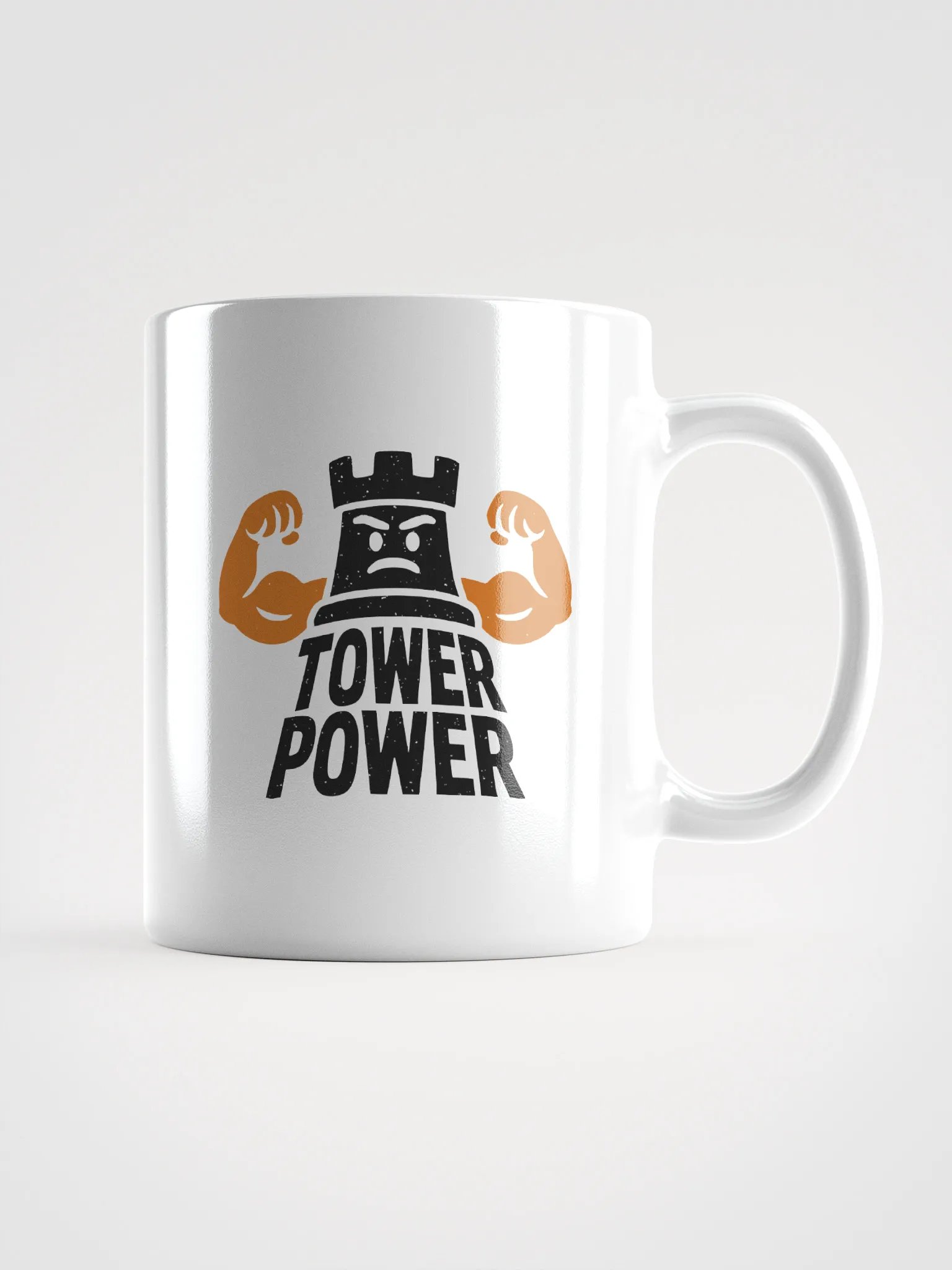 Tower Power - White Glossy Mug product image (3)