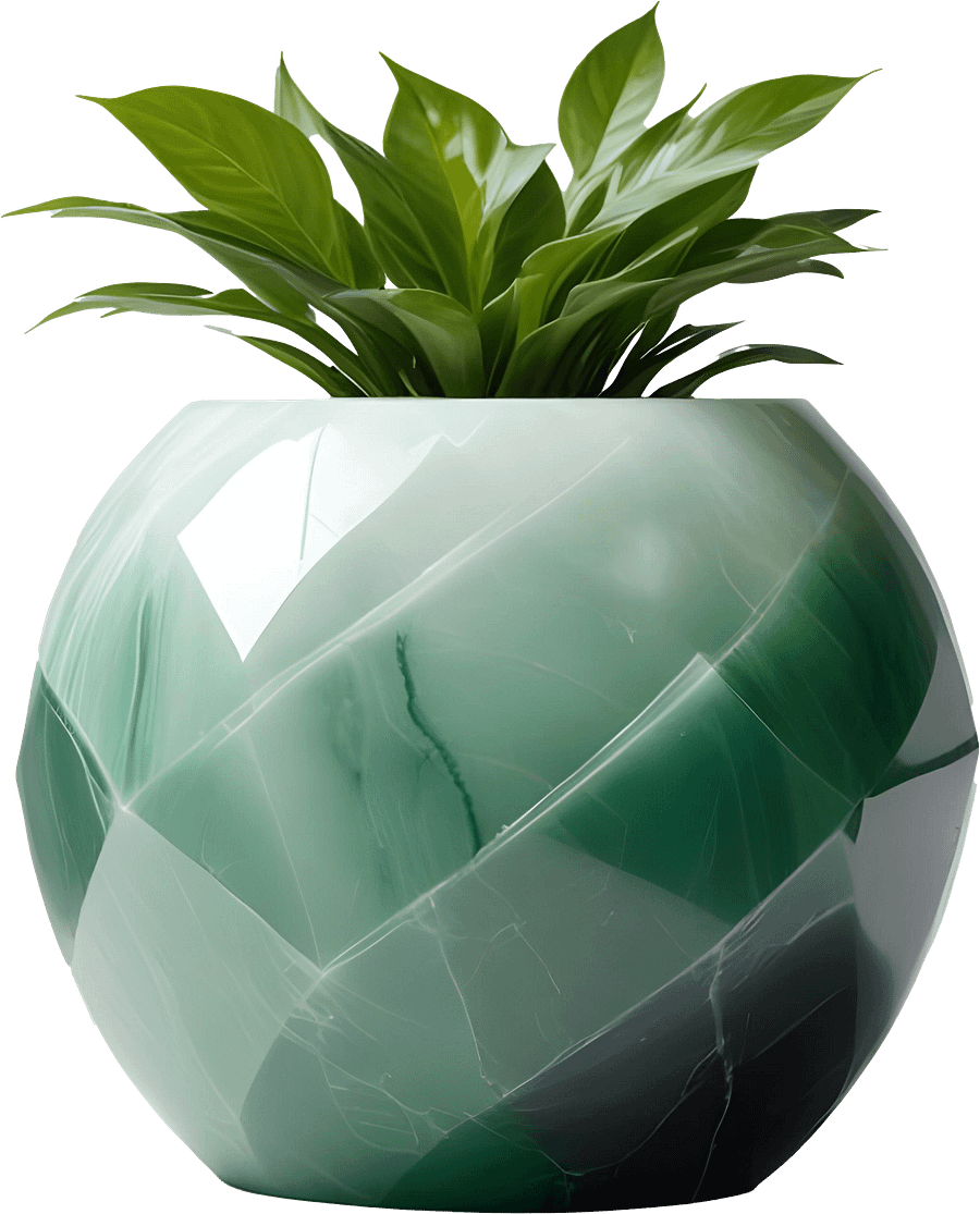 Zen Jade Spa Décor Set – 9 Elegant Pieces + Mystery Gift, PNG product image (9)