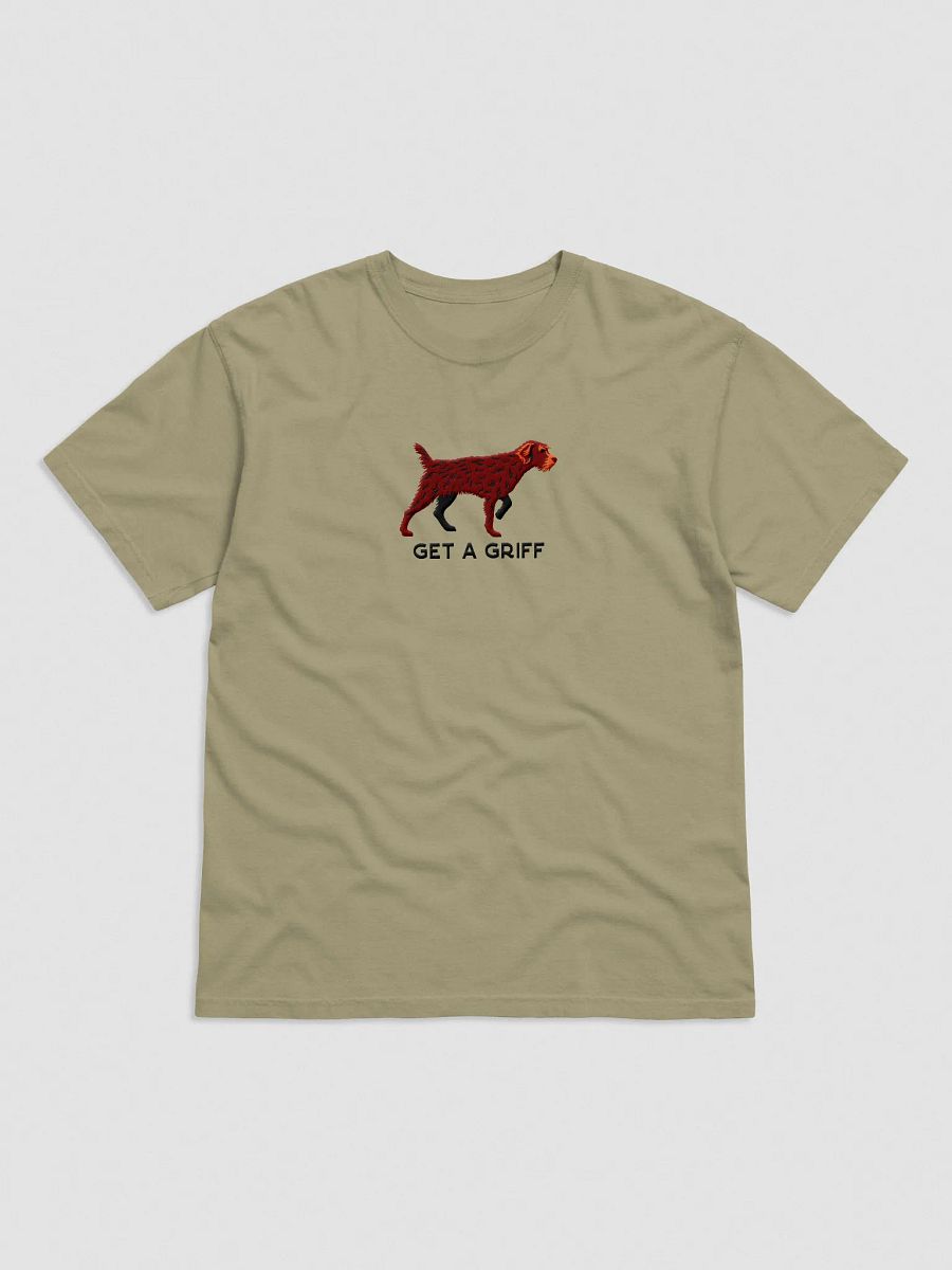 Get a Griff T-Shirt(Embroidered) of a Wirehaired Pointing Griffon(Liver) product image (9)