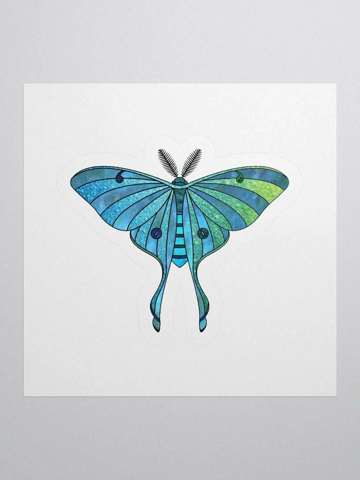 Crystal Moth Sticker product image (1)