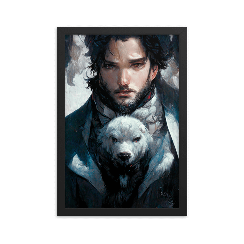 Jon Snow and Ghost product image (1)
