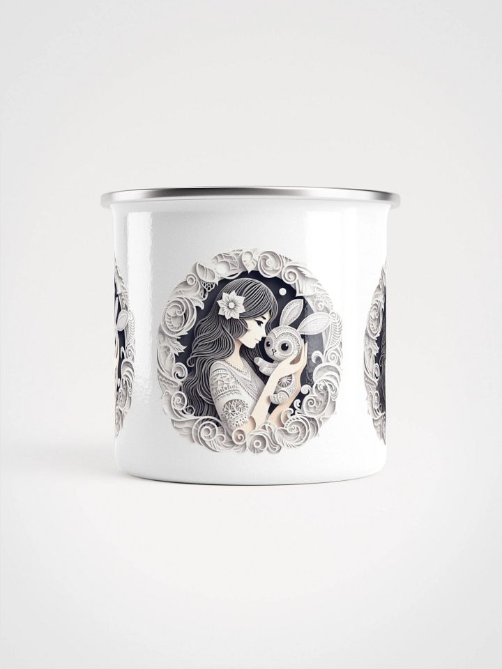 Floral Fantasy Enamel Mug product image (2)