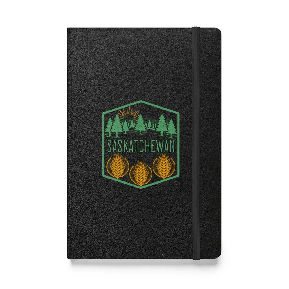Saskatchewan Tree Wheat Forest Hardcover Journal product image (1)