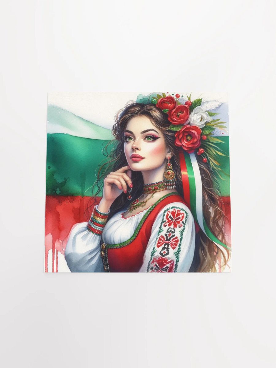 Woman in Folklore Costume Poster product image (4)