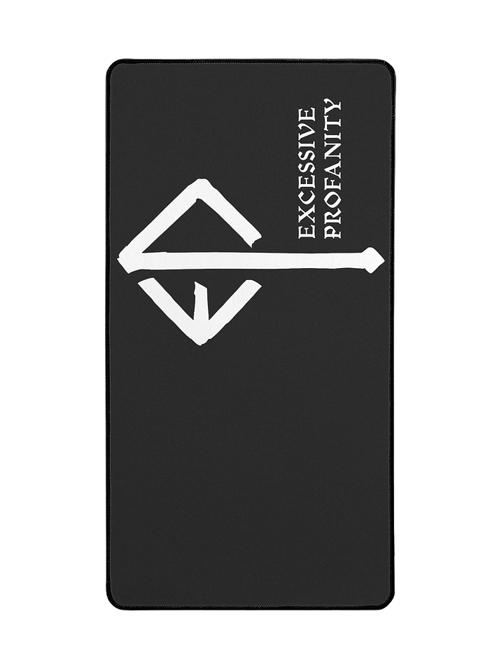 Executioner Desk Mat 'Rune' B&W product image (2)