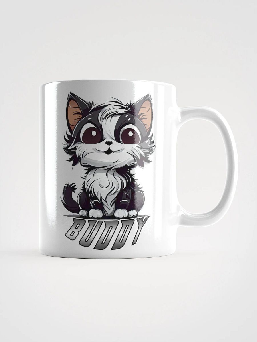 Buddy White Glossy Mug product image (3)