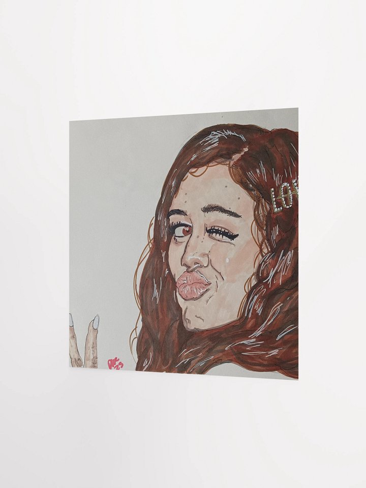 Art Poster Print: Jenna Ortega Peace product image (2)