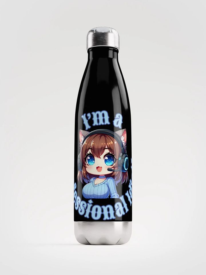 Professional Idiot Stainless Steel Water Bottle product image (1)