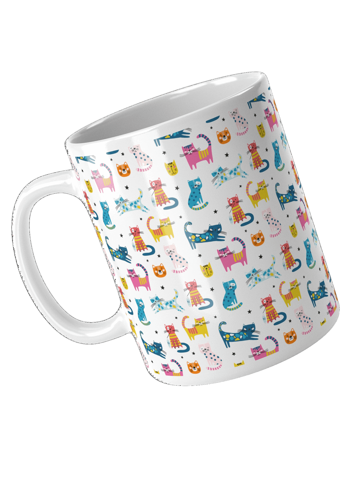 Street Cats | White Glossy Mug product image (4)