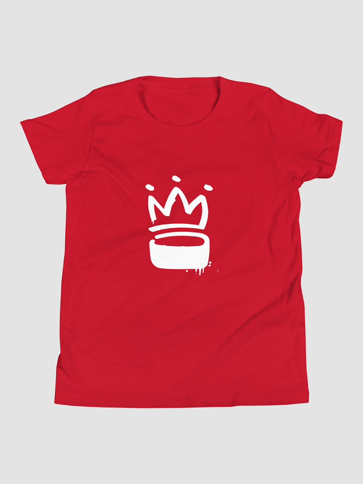 Puck Daddy Youth T-Shirt (White) product image (1)