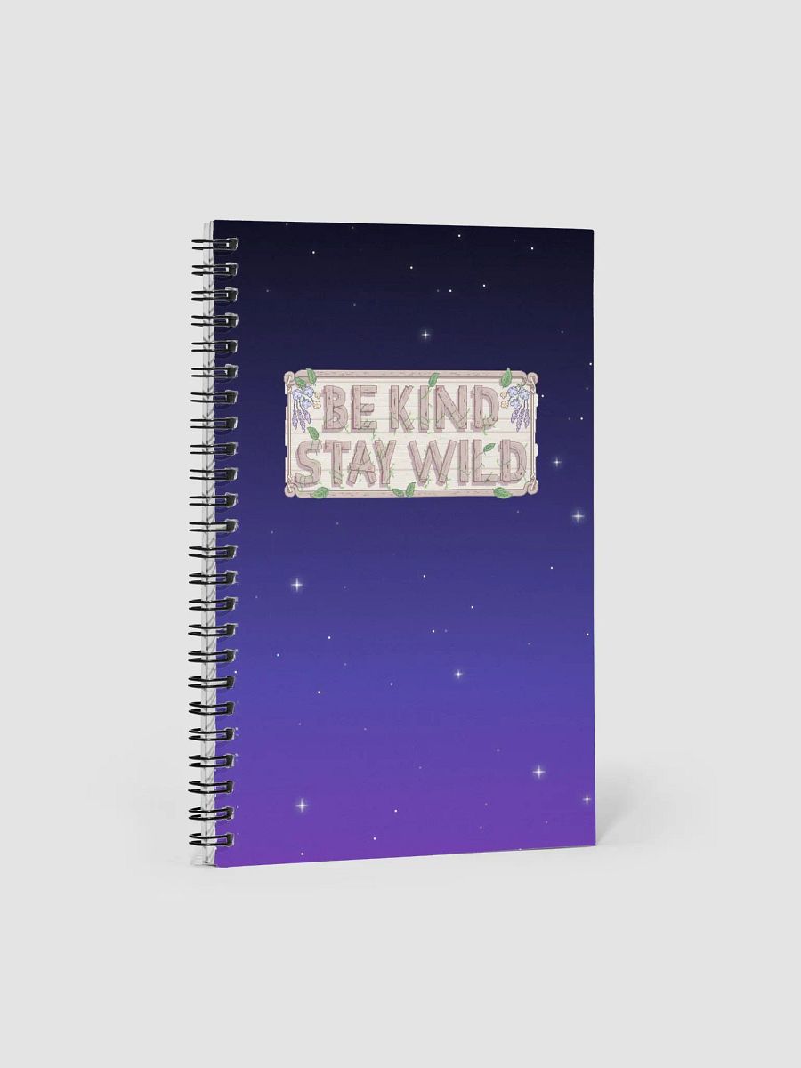 Be Kind Stardew Inspired Nighttime Notebook product image (1)
