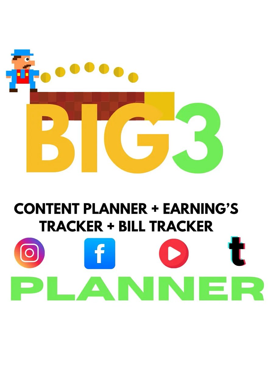 BIG 3 CONTENT PLANNER product image (2)