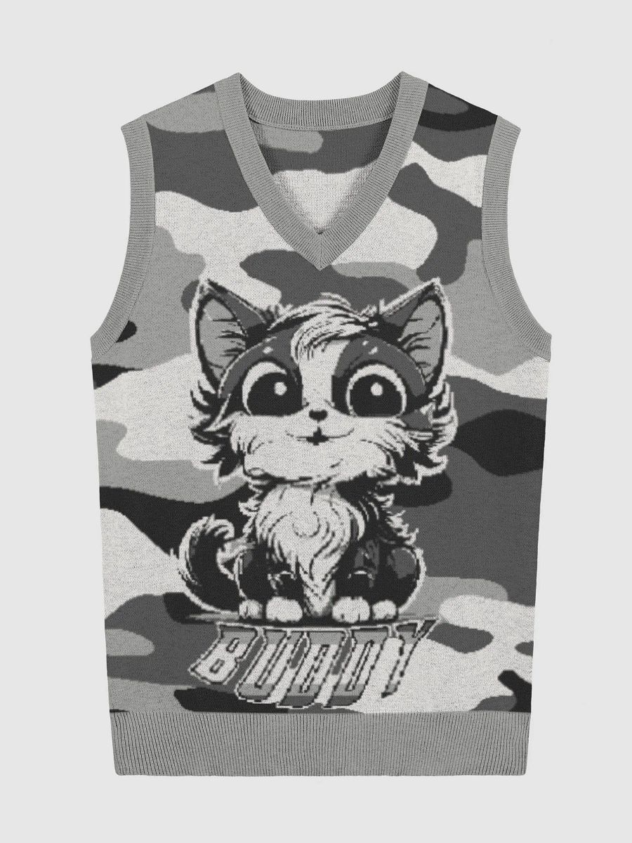 Buddy Knitted V-Neck Vest 8 product image (4)