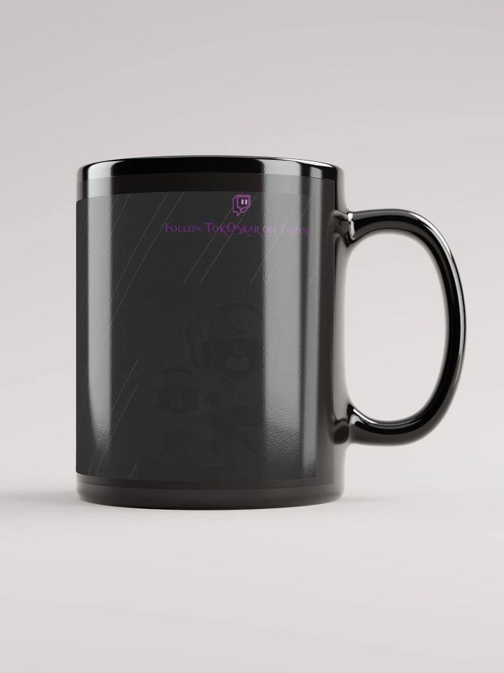 Twitch Follow Banner Black Glossy Mug product image (1)