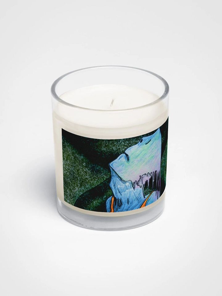 Mind Melt Candle In A Clear Glass Jar product image (2)