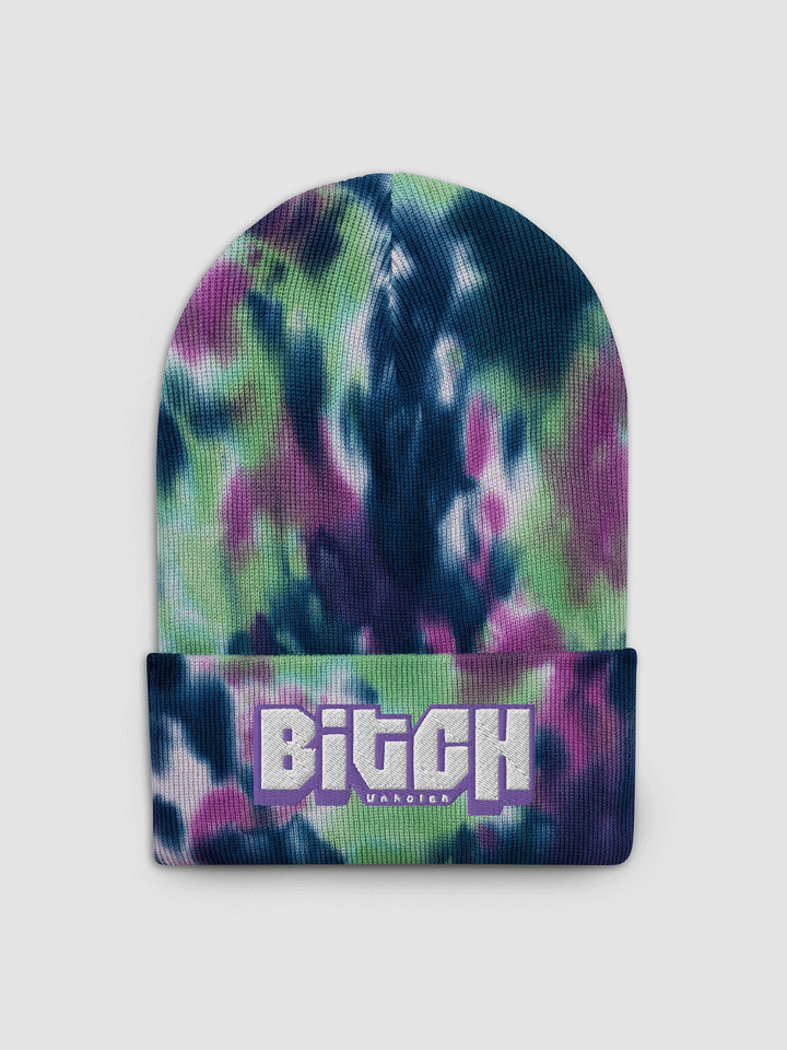 *New* Bitch Beanie Tie Dye product image (2)