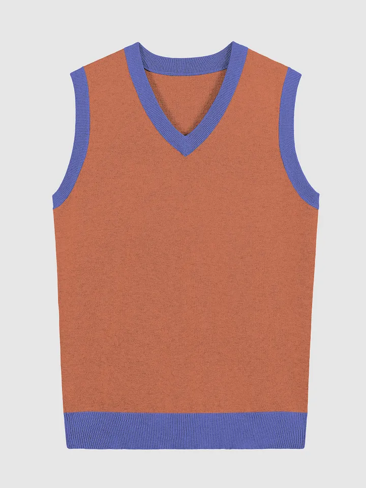 KawaiKitten Contrast V-Neck Vest product image (2)