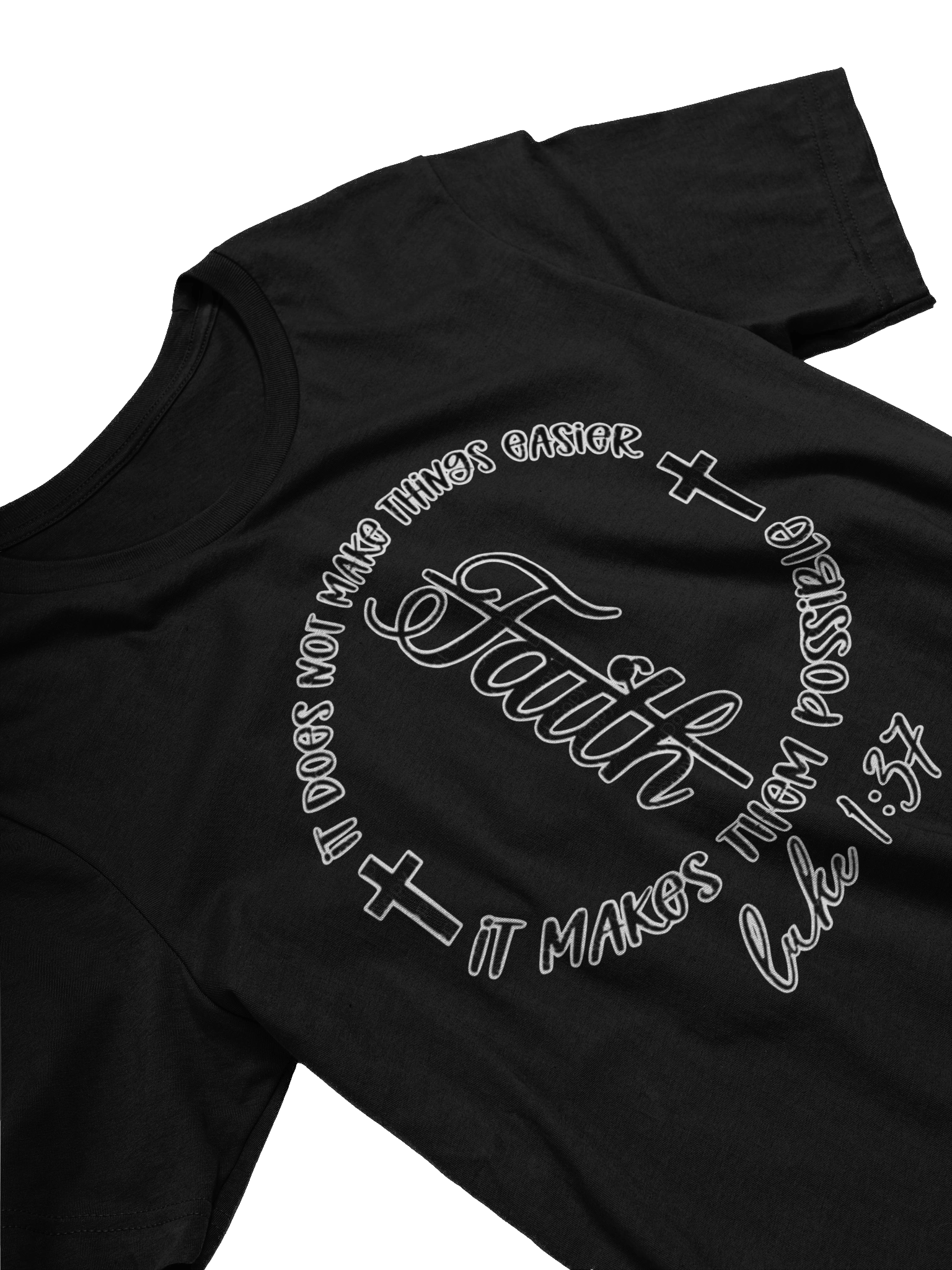 Faithful Circle Inspirational T-Shirt product image (25)