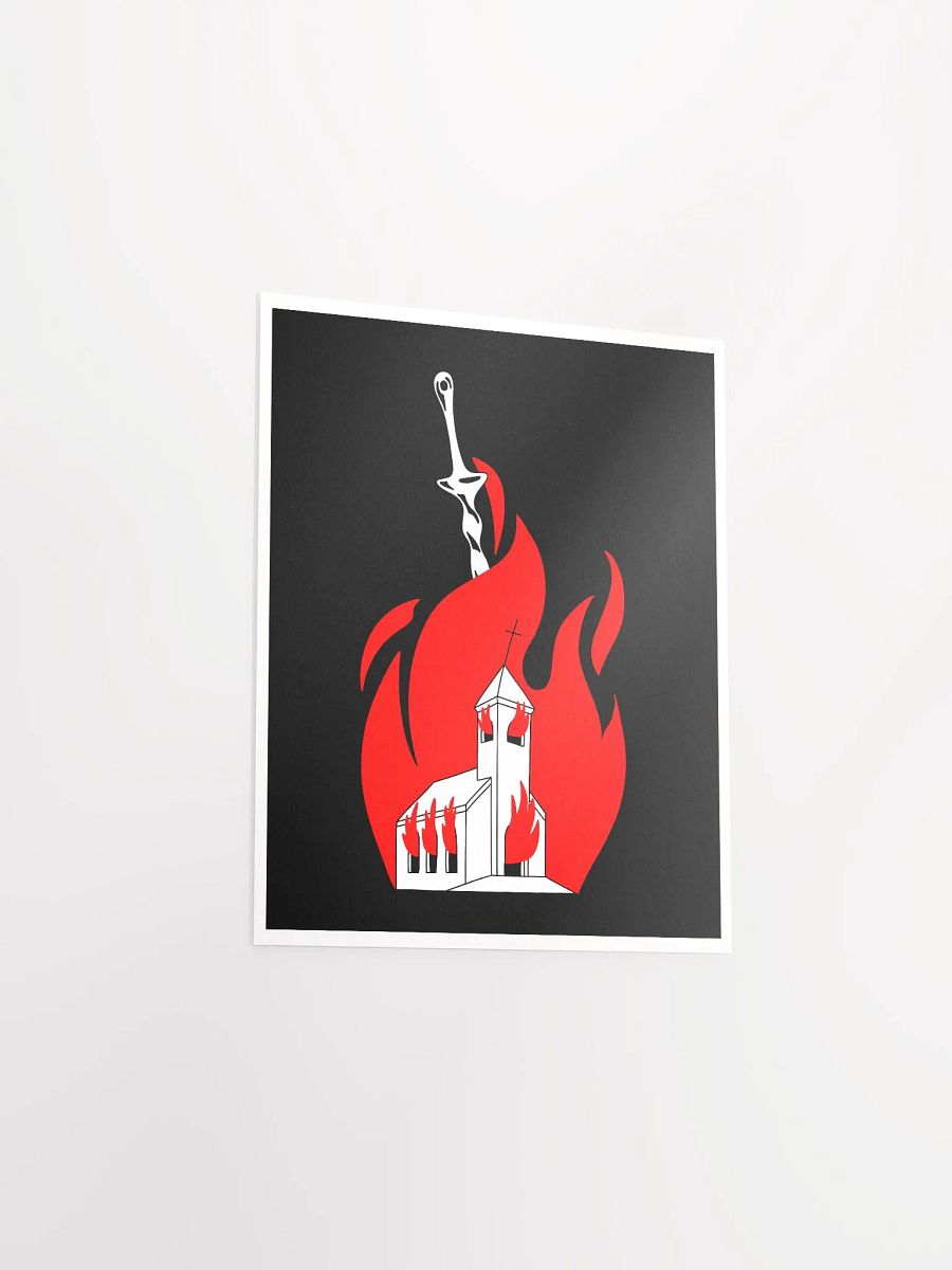Bonfire Church 8x10 Print product image (3)