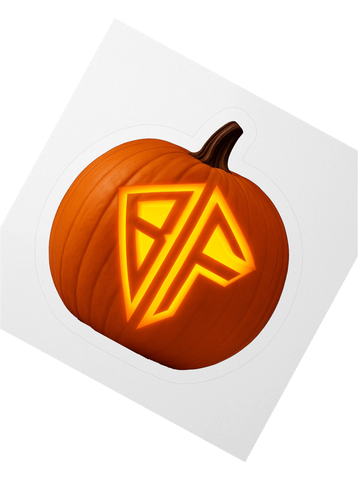 Beefy Pumpkin Sticker product image (2)