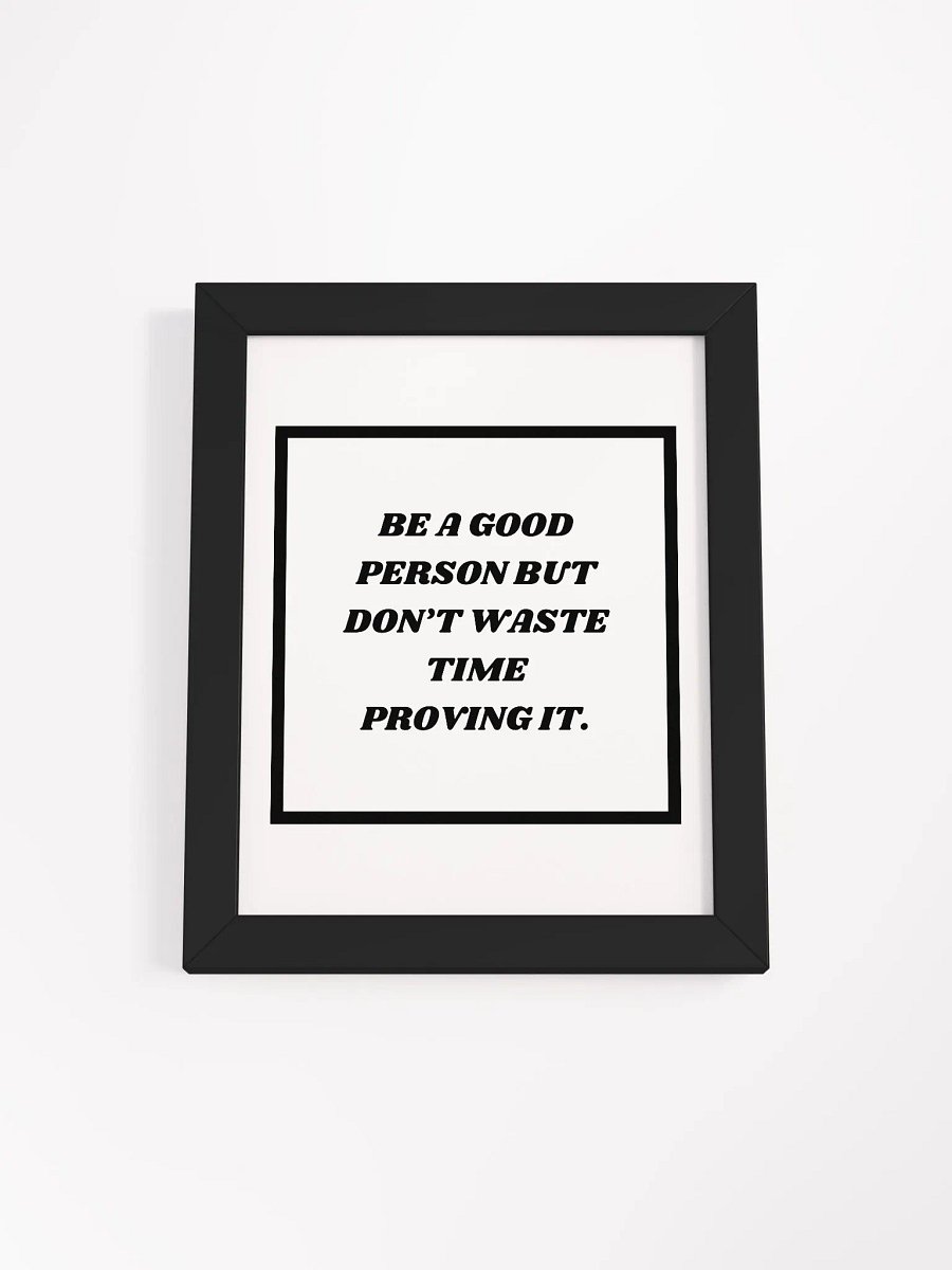 Eco-Friendly Matte Poster Frame product image (1)