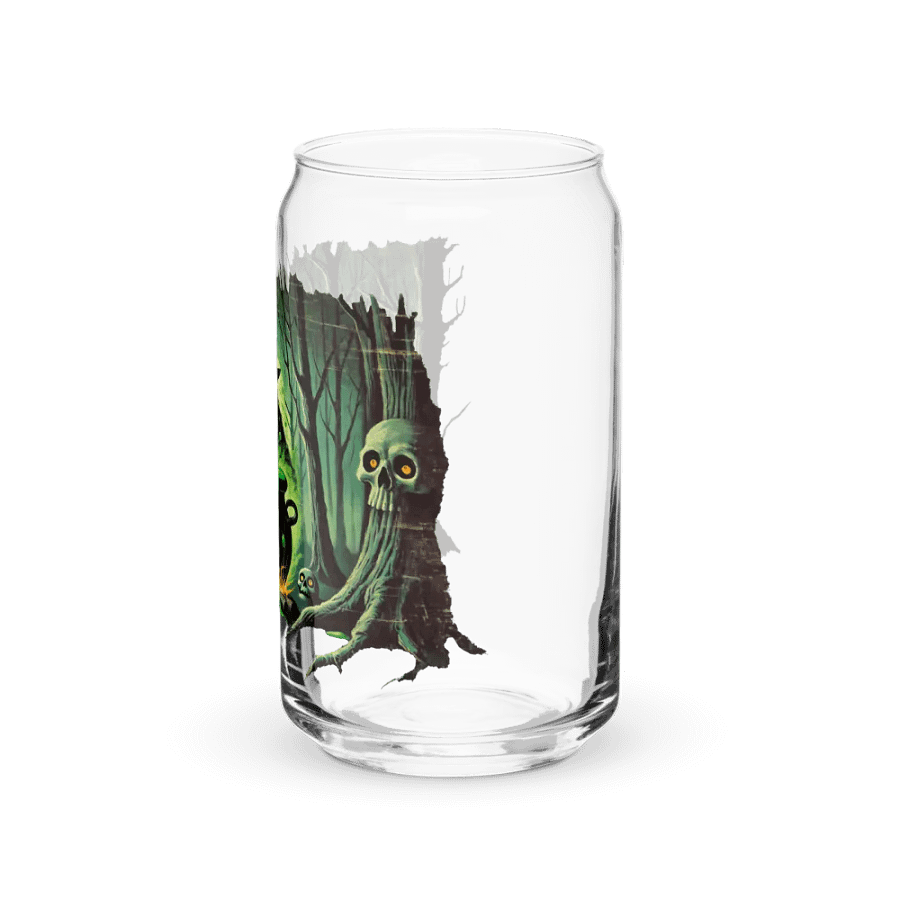 Cauldron Monster Halloween Brew Glass (Distressed Look) product image (9)