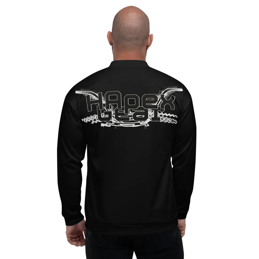 Bomber Jacket - Black - Black HApex Gear Black Logo product image (6)