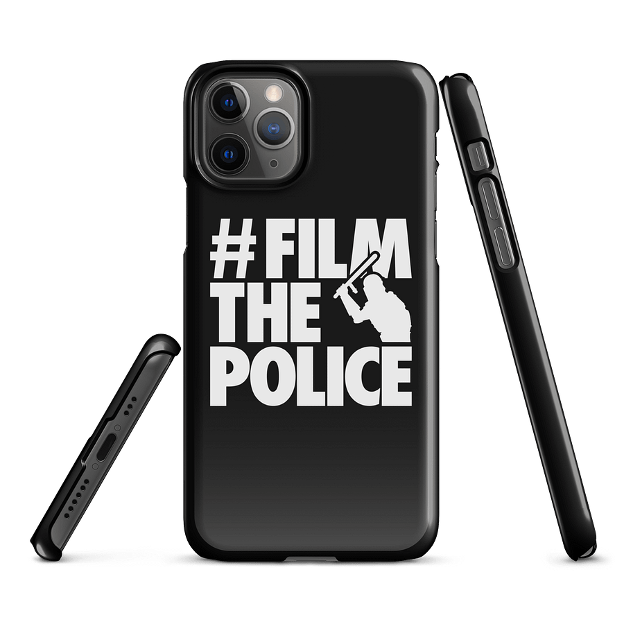 #FilmThePolice iPhone Phone Case product image (1)