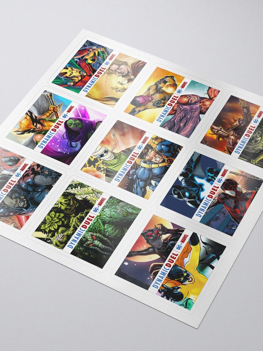 Dynamic Duel Episode Cover Stickers - Series 7 product image (3)