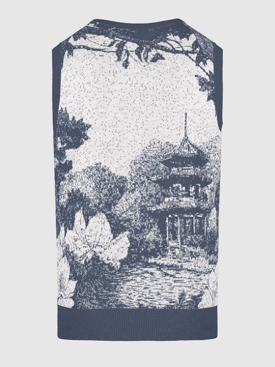 Tranquil Landscape III Knit V-Neck Vest product image (22)