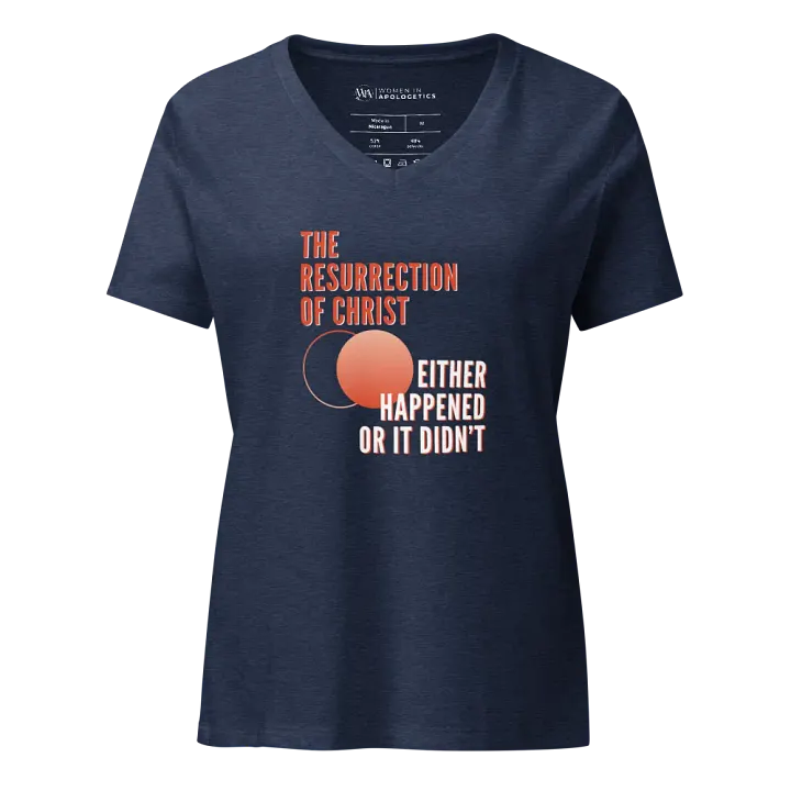 The Resurrection Objective Truth Claim V-Neck Women’s T-Shirt product image (15)
