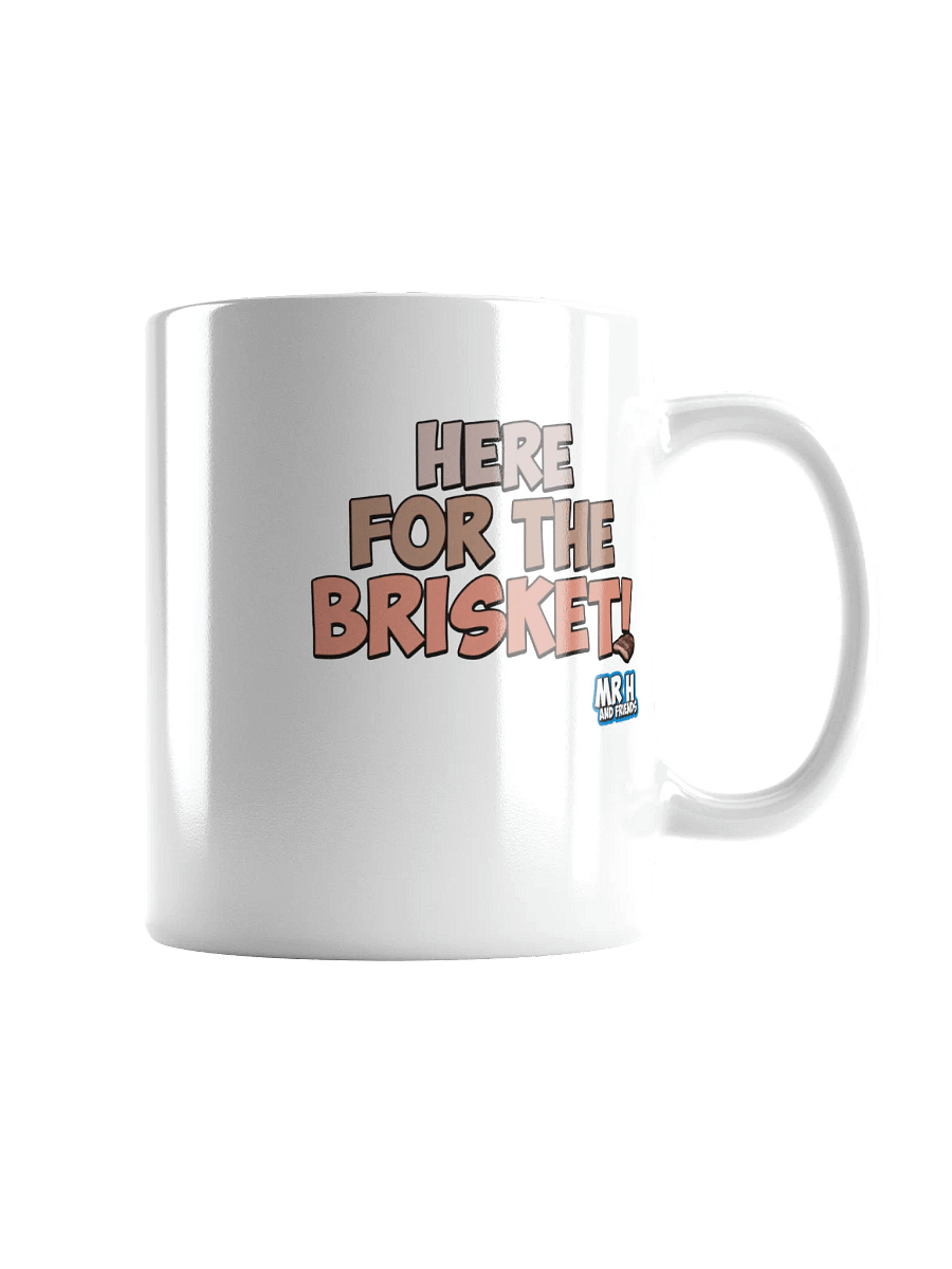 Here for the Brisket White Mug product image (2)