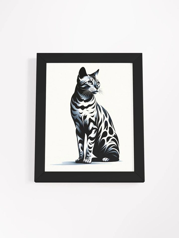 Framed High-Quality Matte Poster (in): Bengal product image (3)