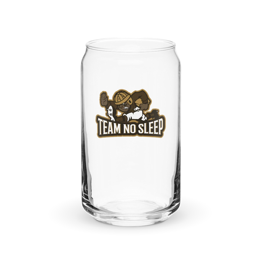 Team NO Sleep Glass (16oz) product image (1)