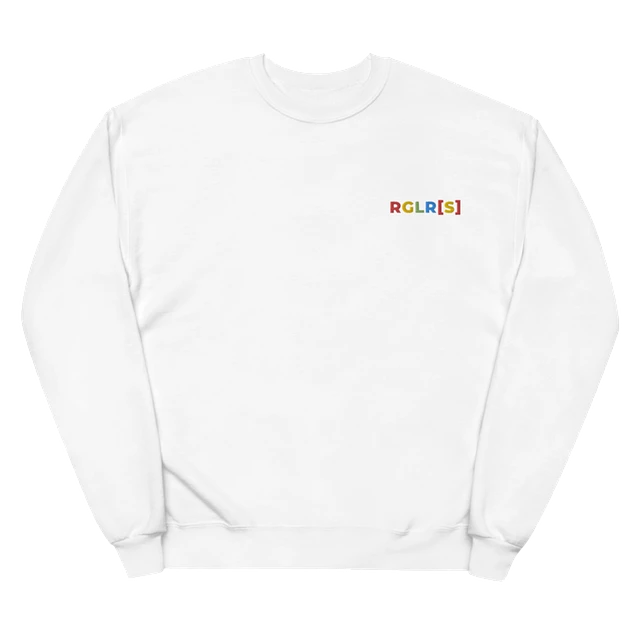 The Regulars White Crewneck - Color Embroidery product image (1)