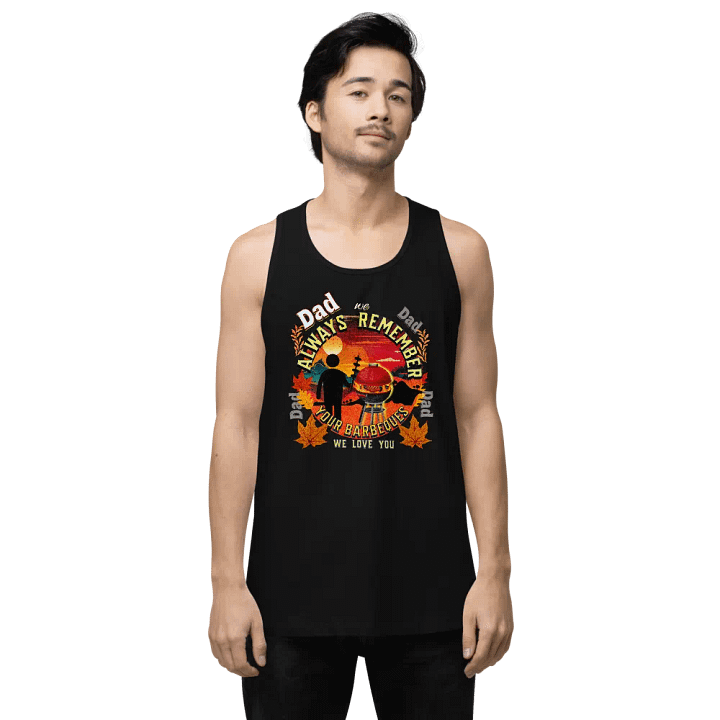 Dad ‘we always remember your Barbecue’ Mens fathers day t shirt product image (1)