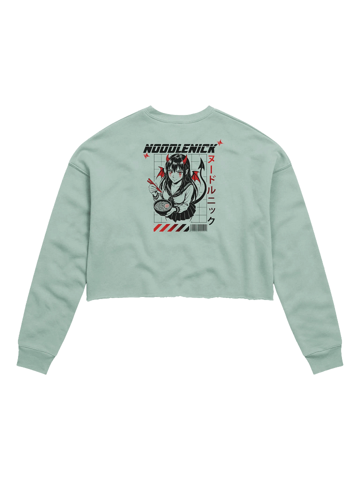 Devilish Ramen Noodle Crop Sweatshirt product image (2)