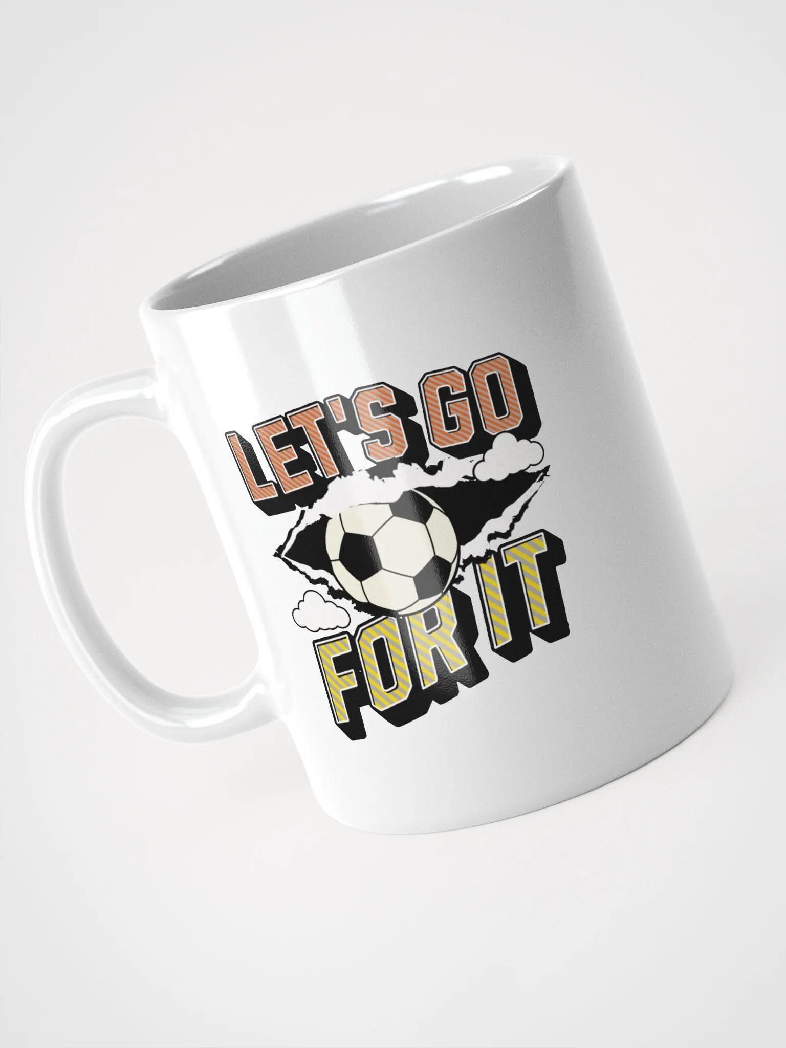 Lets Go For It Soccer Spirit Mug product image (2)
