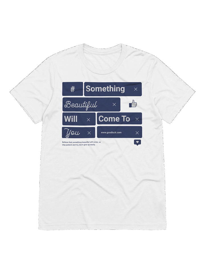Something Beautiful | Unisex Tri-Blend-T-Shirt Bella + Canvas product image (2)