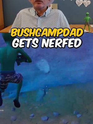 Fortnite nerfed me 😭 #bushcampdad #fortnite #gaming #fortnitefunny #fortnitememes 