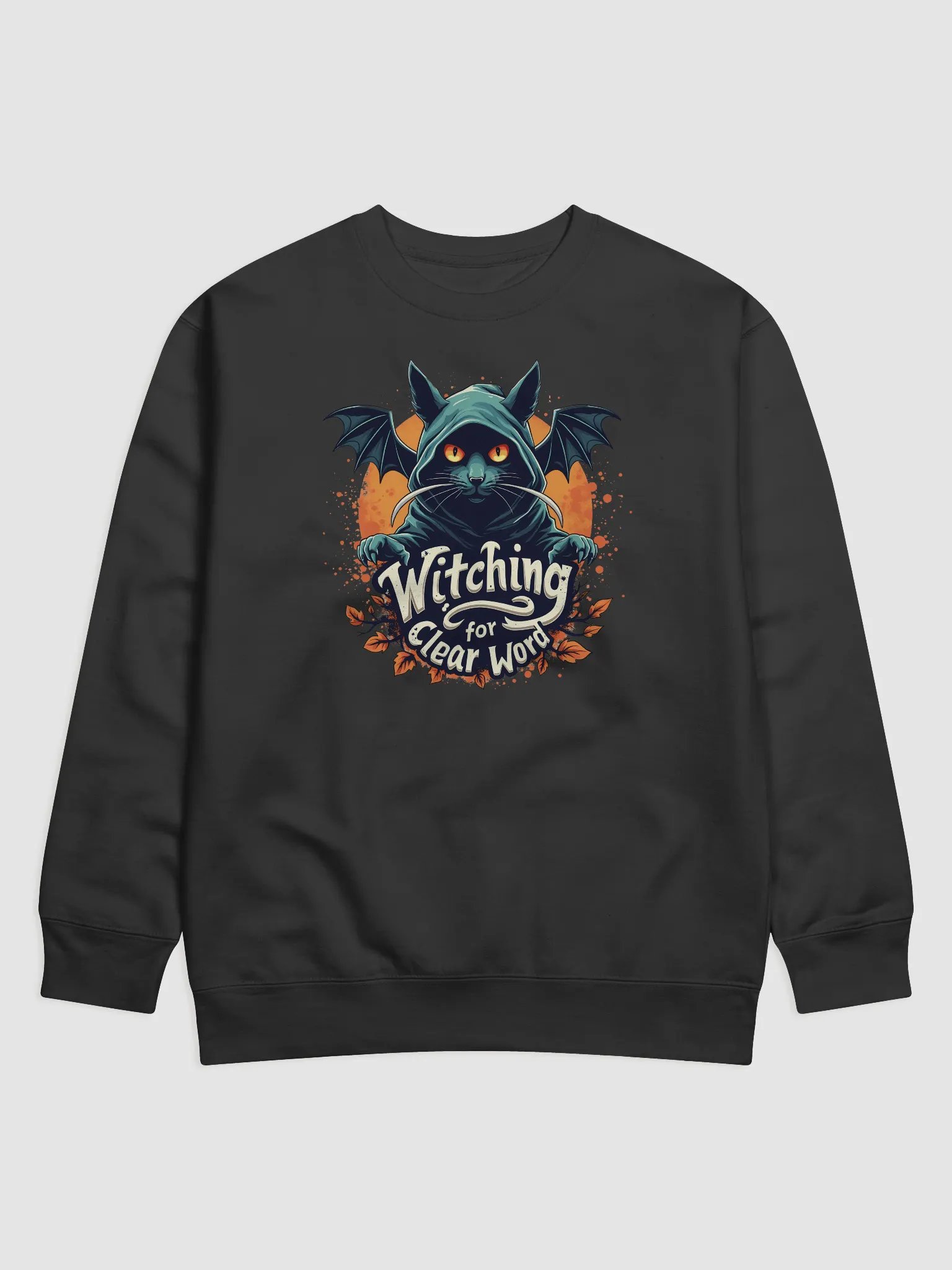 Witching for clear word Premium Sweatshirt product image (1)