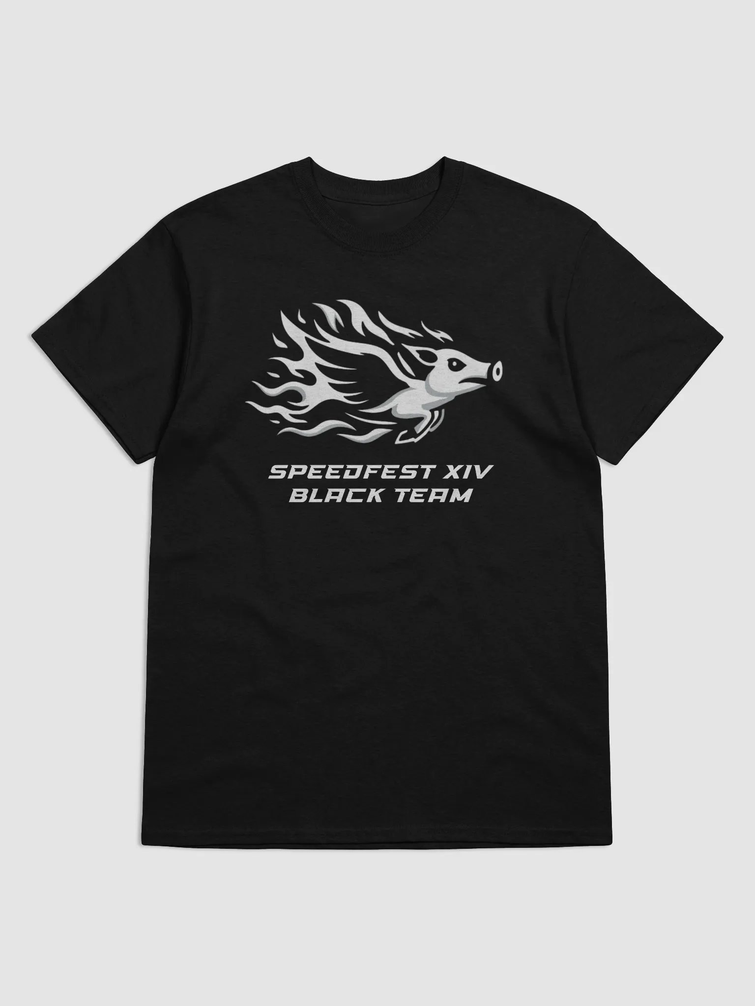 SpeedFest Black Team Shirt (Gildan Heavy) product image (1)