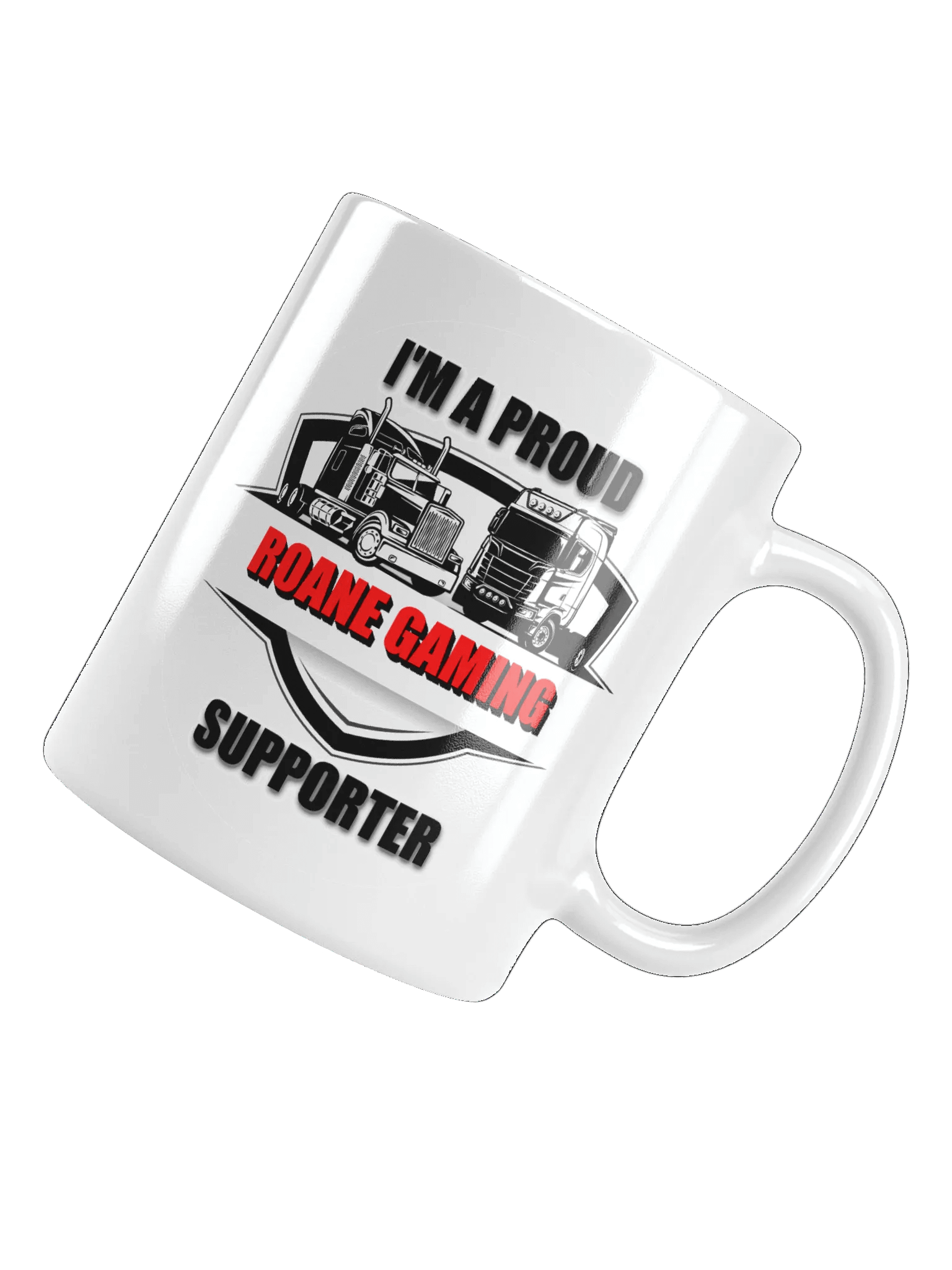 Roane Gaming Supporter White Glossy Mug product image (4)