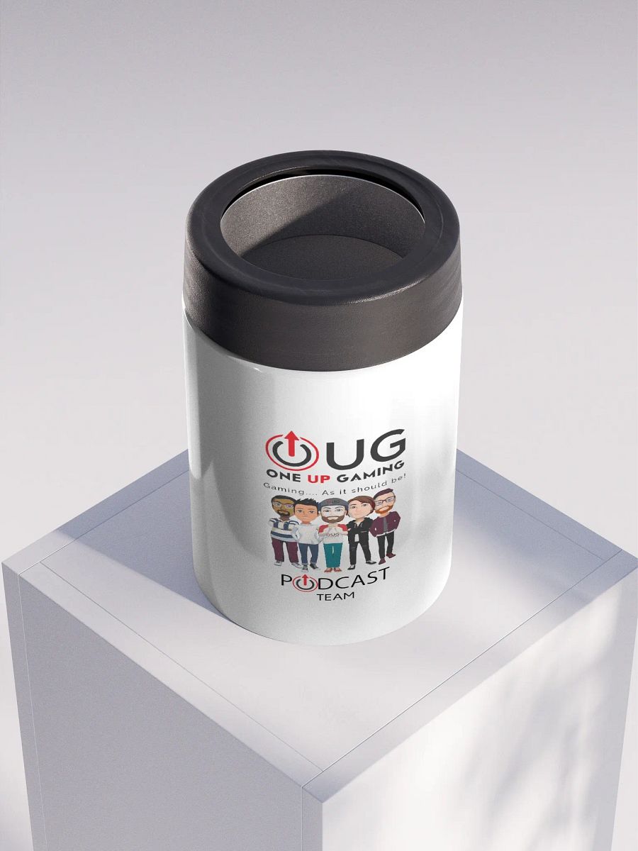OUG Podcast Team Logo Stainless Steel Koozie product image (3)