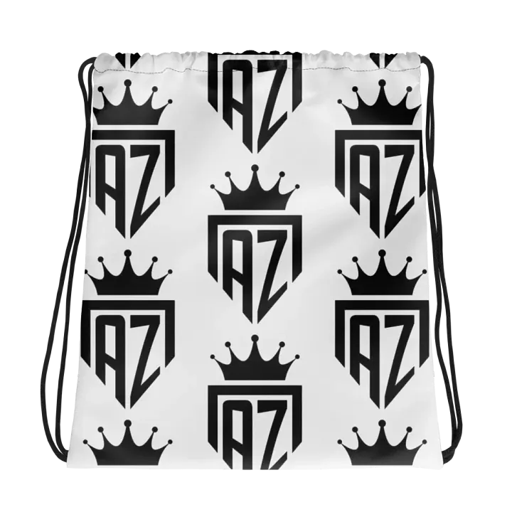 Royal AZ All-Over Drawstring Bag product image (1)