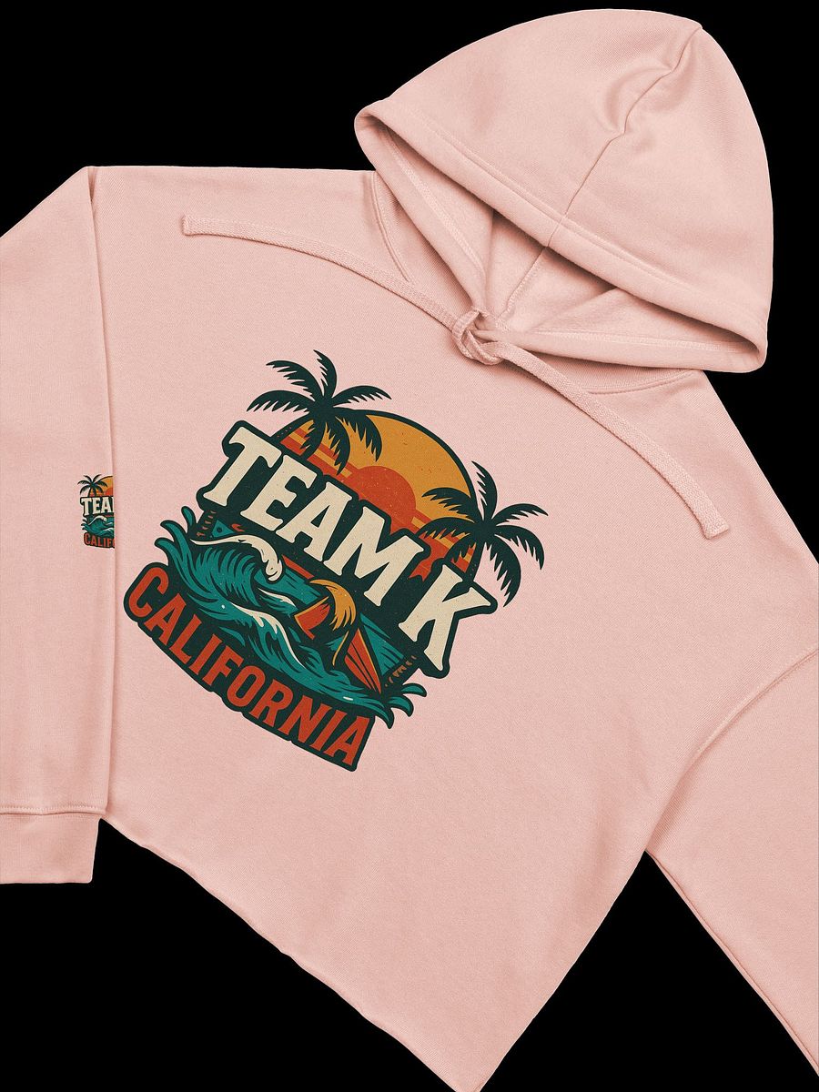 TEAM K CALIFORNIA Crop Hoodie product image (27)